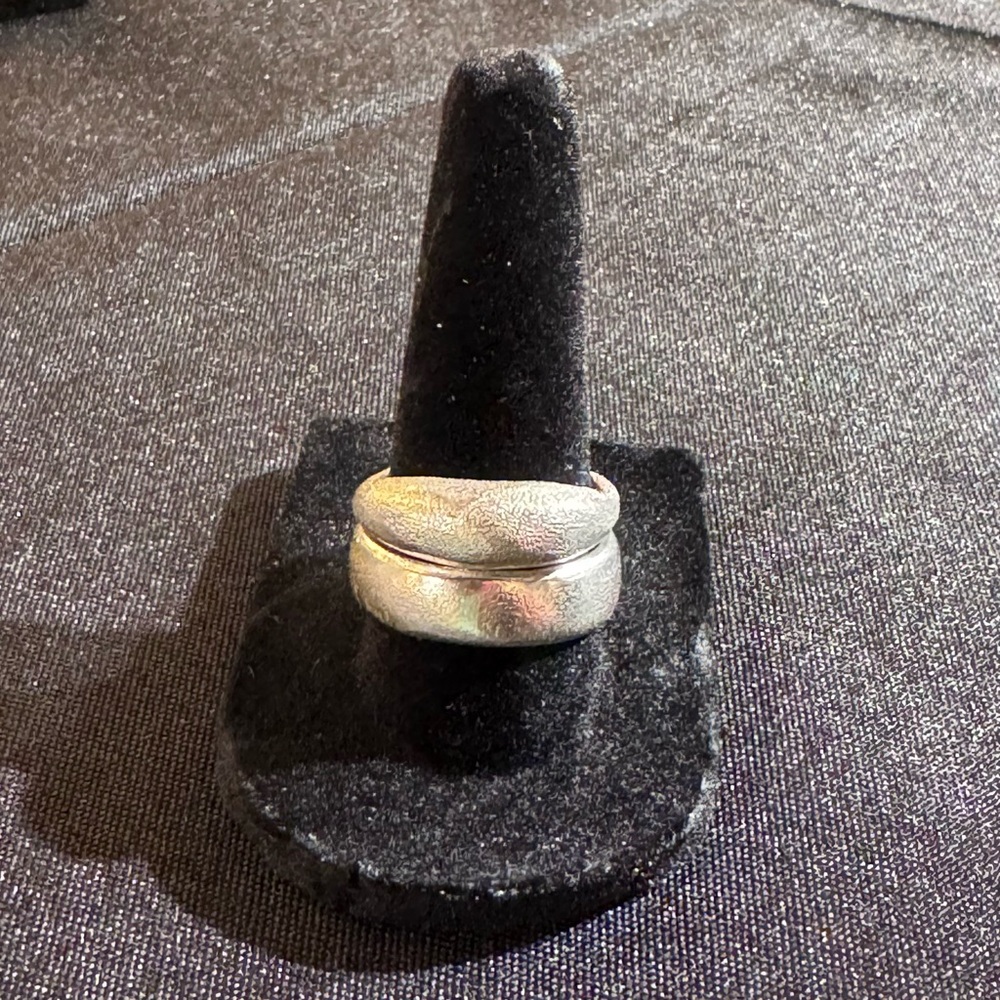 Hand Forged Silver Rings - Picture 6 of 6